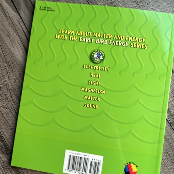 Science Books For Kids MATTER Science Math Classroom Early Bird Energy Set of 4 - Picture 10 of 13